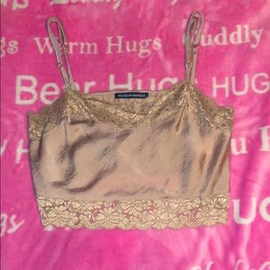New Condition Brandy Melville Lace Crop Top